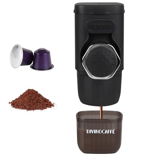 DIVINOCAFFÉ Mini Portable Espresso Maker Manual 18 Bar
