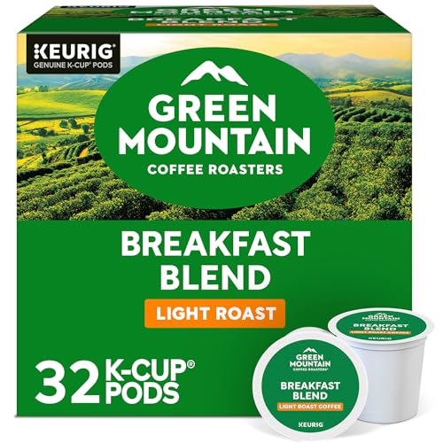 Green Mountain Breakfast Blend K-Cups 32 Count Light Roast