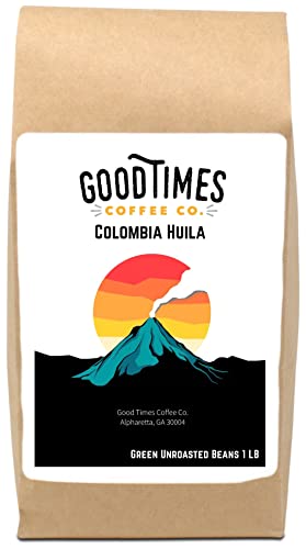 Good Times Coffee Co. Green Colombian Huila Beans (1 lb)