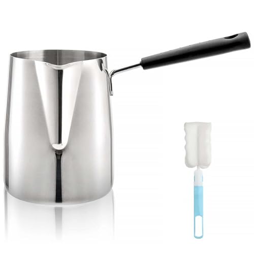 Dicunoy Turkish Coffee Pot 1qt Stainless Steel Cezve