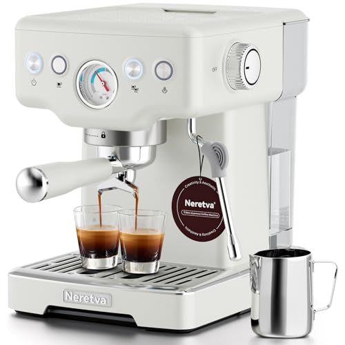 Neretva 15 Bar Espresso Machine with Milk Frother
