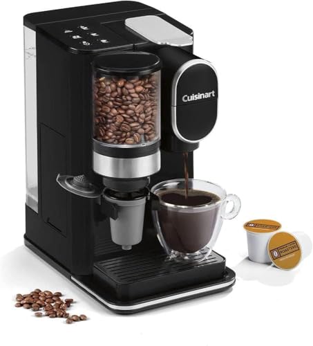 Cuisinart Single-Serve Coffee Maker with Built-in Grinder