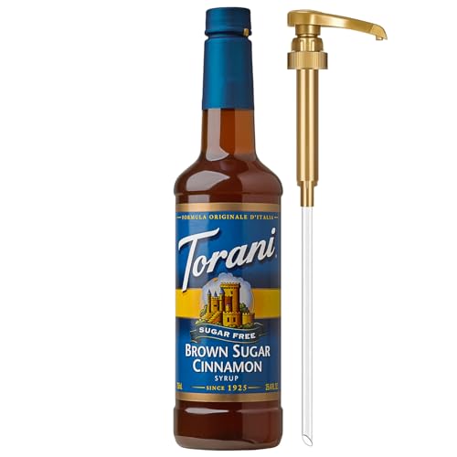 Torani Sugar Free Brown Sugar Cinnamon Syrup 25.4oz