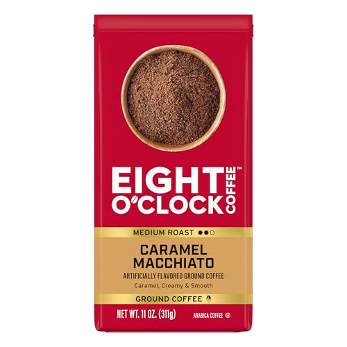 Eight O'Clock Caramel Macchiato Ground Coffee 11oz