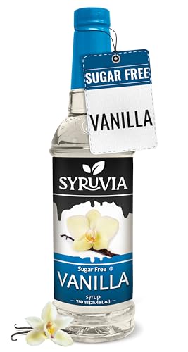 Syruvia Sugar Free Vanilla Coffee Syrup - 25.4 fl oz
