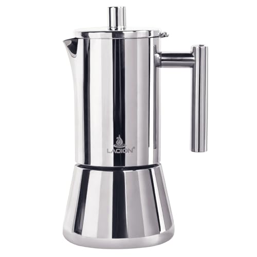 LAOION Stovetop Espresso Maker - 12 Cup Moka Pot