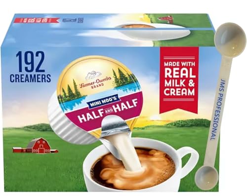 JMS Half & Half Coffee Creamer Singles 192 Count