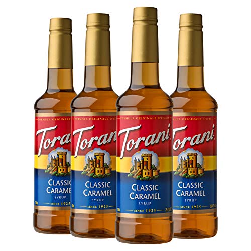 Torani Classic Caramel Syrup 25.4oz (4-Pack)
