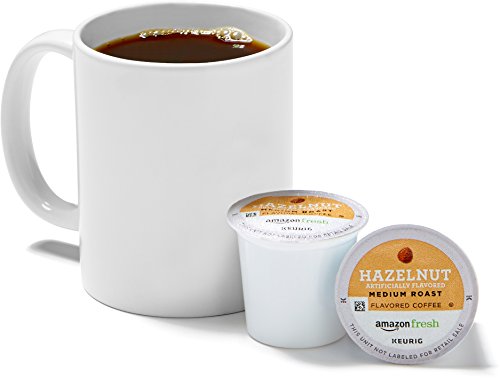 AmazonFresh Hazelnut Medium Roast Coffee Pods, 80-Count