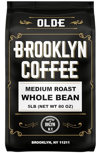 Olde Brooklyn Coffee Whole Bean Medium Roast 5lb