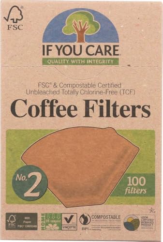 If You Care Unbleached Coffee Filters No. 2 - 100 Count