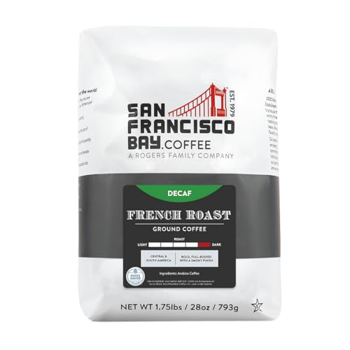 San Francisco Bay Decaf French Roast Ground Coffee 28oz