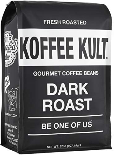Koffee Kult Dark Roast Whole Bean Coffee 32oz
