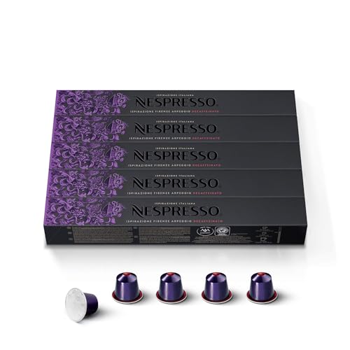 Nespresso Arpeggio Decaf Dark Roast Pods 50-Count