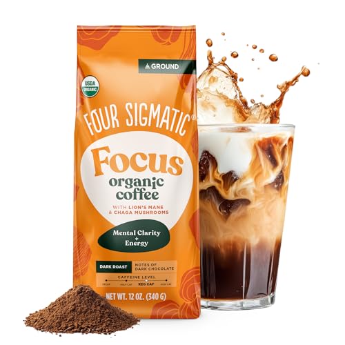 Four Sigmatic Focus Mushroom Coffee 12oz Ground
