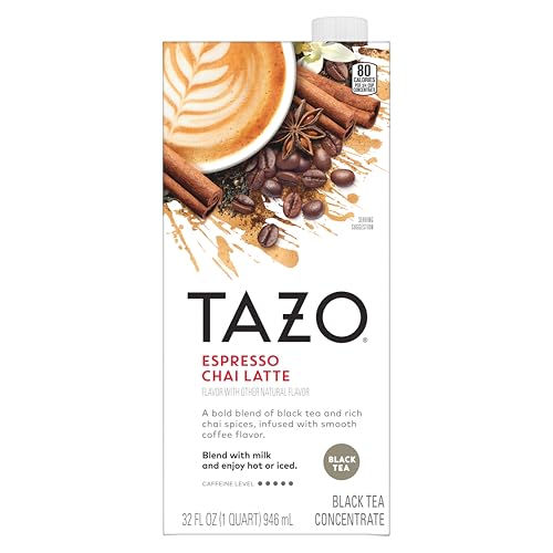 TAZO Espresso Chai Latte Concentrate 32oz