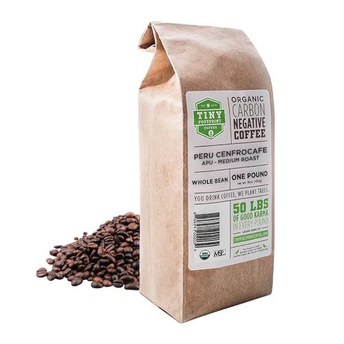 Tiny Footprint Peru APU Medium Roast Whole Bean Coffee