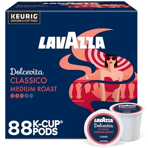 Lavazza Dolcevita Classico K-Cup Pods Medium Roast 88ct