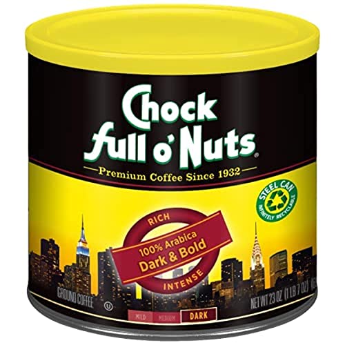 Chock Full o' Nuts Dark & Bold Ground Coffee 23oz