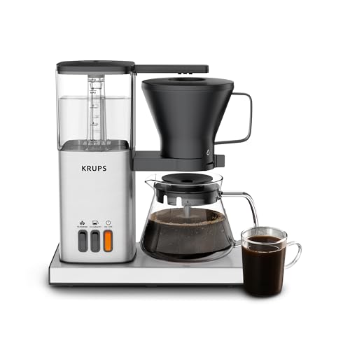 KRUPS Essential 8-Cup Drip Coffee Maker - SCA Certified