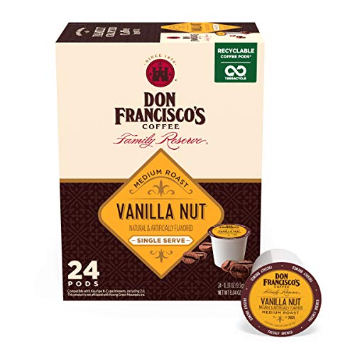 Don Francisco's Vanilla Nut K-Cups - 24 Count