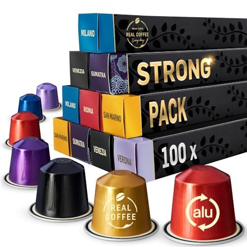 Strong Espresso Variety Pack - 100 Nespresso Pods