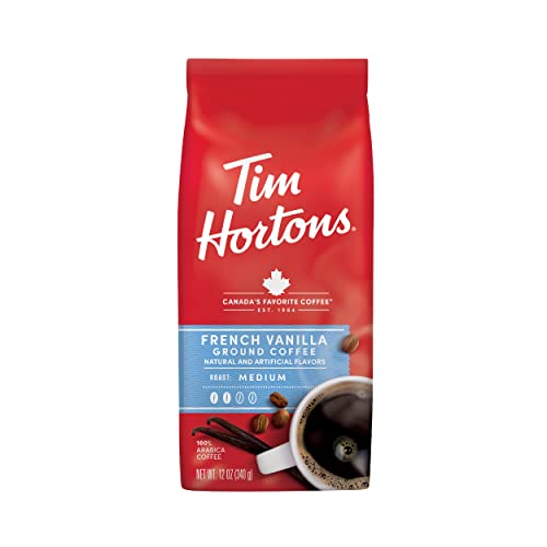 Tim Hortons French Vanilla Ground Coffee 12oz