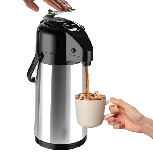 Ratrabas 84oz Insulated Coffee Airpot Thermal Carafe