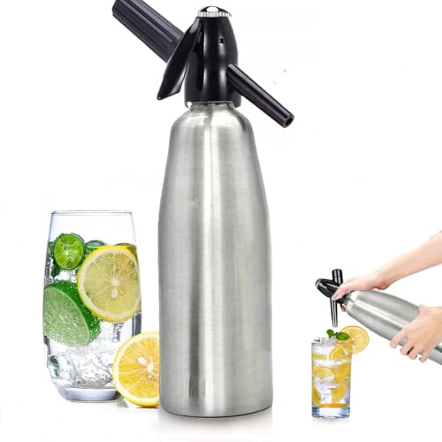 YIK TUNG 1L Soda Siphon Sparkling Water Maker