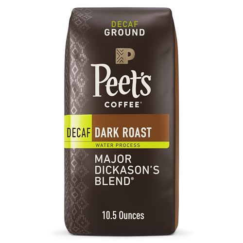 Peet's Decaf Major Dickason's Blend Dark Roast Ground