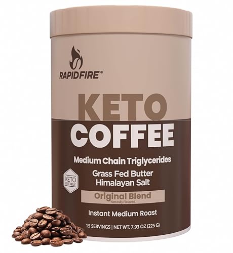 Rapid Fire Keto Coffee Mix - Original 7.93oz