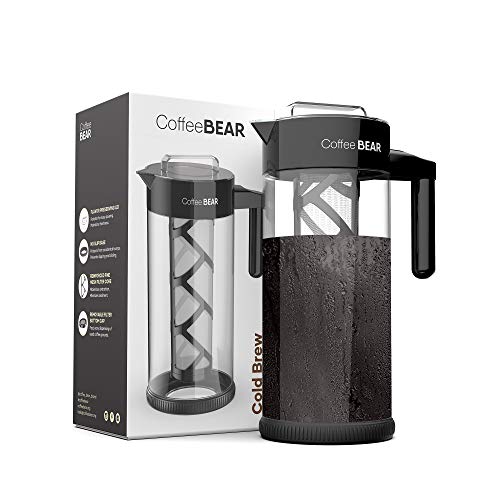 Coffee Bear Cold Brew Maker 44oz Glass Pitcher