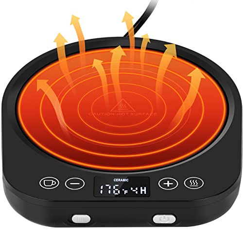 PUSEE Electric Mug Warmer with Auto Shut-Off