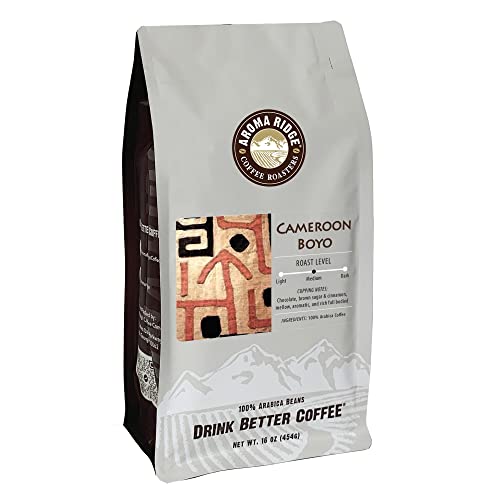 Aroma Ridge Cameroon Boyo Coffee Whole Bean 16oz