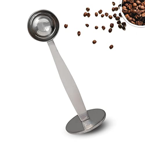 Zhuohai 2-in-1 Coffee Scoop & Tamper - Stainless Steel