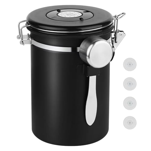 Ohtomber 22oz Stainless Steel Coffee Storage Canister