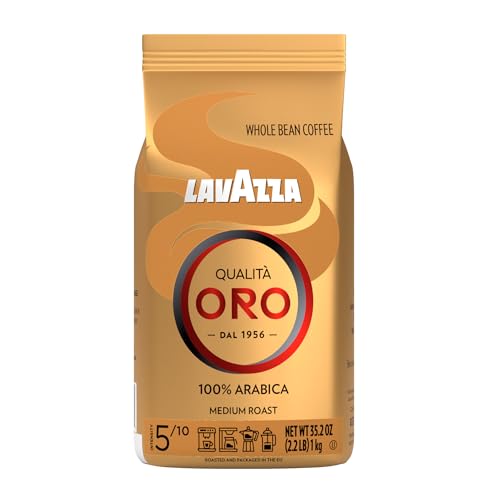 Lavazza Qualità Oro Whole Bean Coffee Medium Roast