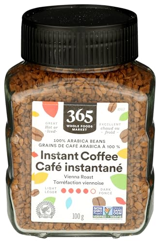 365 by Whole Foods Dark Roast Instant Coffee 3.5oz