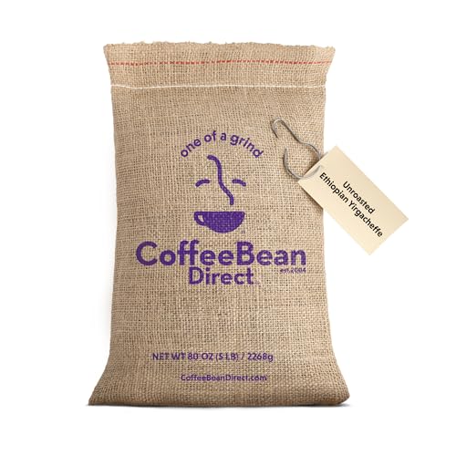 Coffee Bean Direct Ethiopian Yirgacheffe Green Beans 5lb