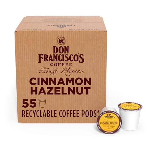 Don Francisco's Cinnamon Hazelnut K-Cup Pods - 55 Count