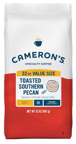 Cameron's Toasted Southern Pecan Ground Coffee 32oz