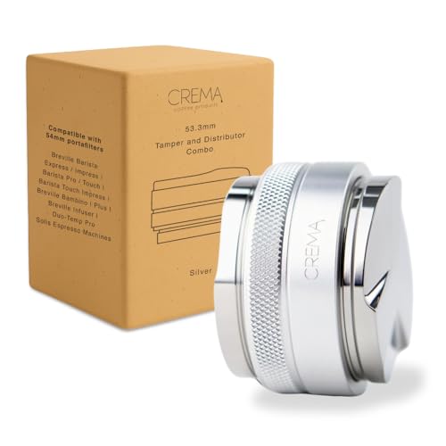 CREMA 54mm Coffee Tamper & Distributor Tool