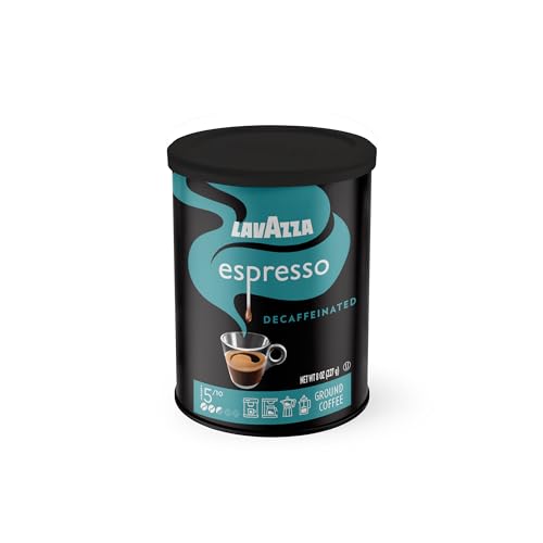 Lavazza Decaf Ground Espresso Medium Roast 4-Pack