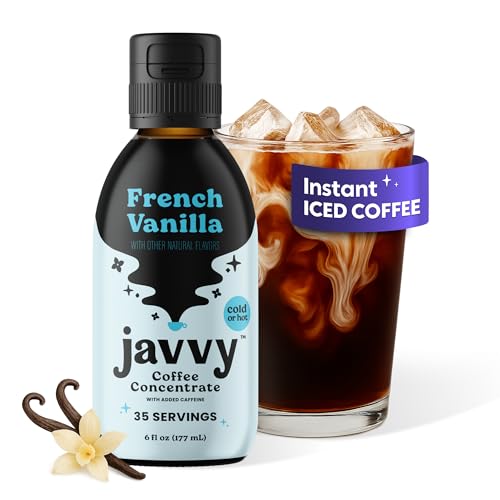 Javvy French Vanilla Cold Brew Coffee Concentrate