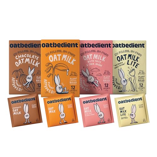 Oatbedient Oat Milk Powder 4-Pack (40oz Total)