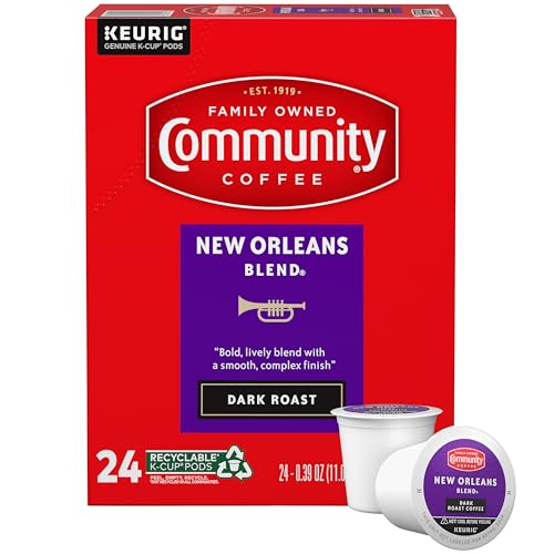 Community Coffee New Orleans Blend Dark Roast K-Cups