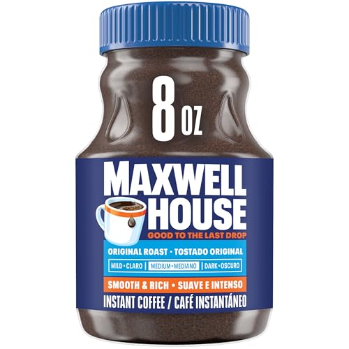 Maxwell House Original Roast Instant Coffee 8oz Jar