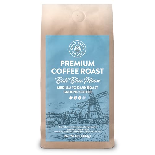 Only Tasty Goods Bali Blue Moon Medium-Dark Ground Coffee