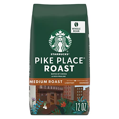 Starbucks Pike Place Medium Roast Whole Bean Coffee 12oz