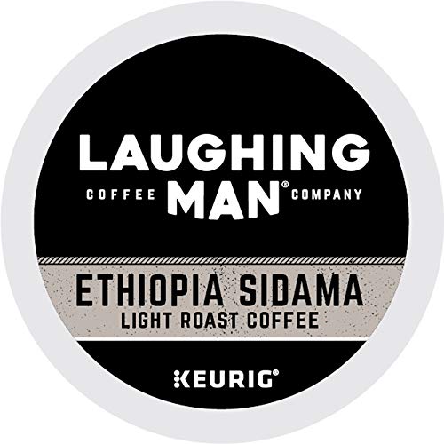 Laughing Man Ethiopia Sidama Light Roast K-Cups 88ct